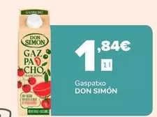 Oferta de Don Simón - Gaspatxo por 1,84€ en Supeco