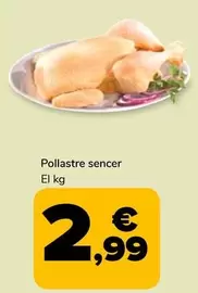 Oferta de Pollastre Sencer por 2,99€ en Supeco