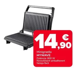 Oferta de Mywave - Minigraella por 14,9€ en Supeco