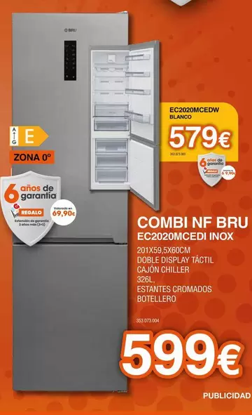 Oferta de Bru - Combi Nf por 599€ en Expert
