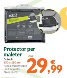 Oferta de Outech - Protector Per Maleter por 29,99€ en Tiendanimal