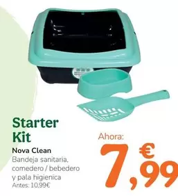 Oferta de Nova Clean - Starter Kit por 7,99€ en Tiendanimal
