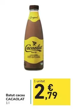 Oferta de Cacaolat - Batut cacau por 2,79€ en Carrefour Express