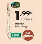 Oferta de Alteza - Fuet por 1,99€ en Supermercados Lupa