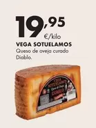 Oferta de Vega Sotuelamos - Queso De Oveja Curado Diablo por 19,95€ en Supermercados Lupa