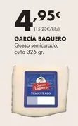 Oferta de García Baquero - Queso Semicurado por 4,95€ en Supermercados Lupa