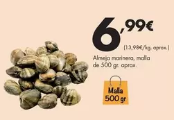 Oferta de Almeja Marinera por 6,99€ en Supermercados Lupa
