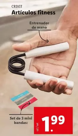Oferta de Crivit - Artículos Fitness por 1,99€ en FACTORI discount
