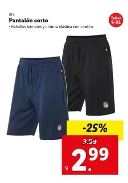 Oferta de Nfl - Pantalón Corto  por 2,99€ en FACTORI discount