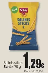 Oferta de Schär - Salinis Sticks por 1,29€ en Unide Market