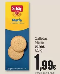 Oferta de Schär - Galletas Maria por 1,99€ en Unide Market