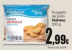 Oferta de Maheso - Nuggets De Pollo por 2,99€ en Unide Market