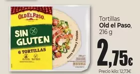 Oferta de Old El Paso - Tortillas por 2,75€ en Unide Market