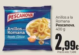 Oferta de Pescanova - Anillos A La Romana por 2,99€ en Unide Market