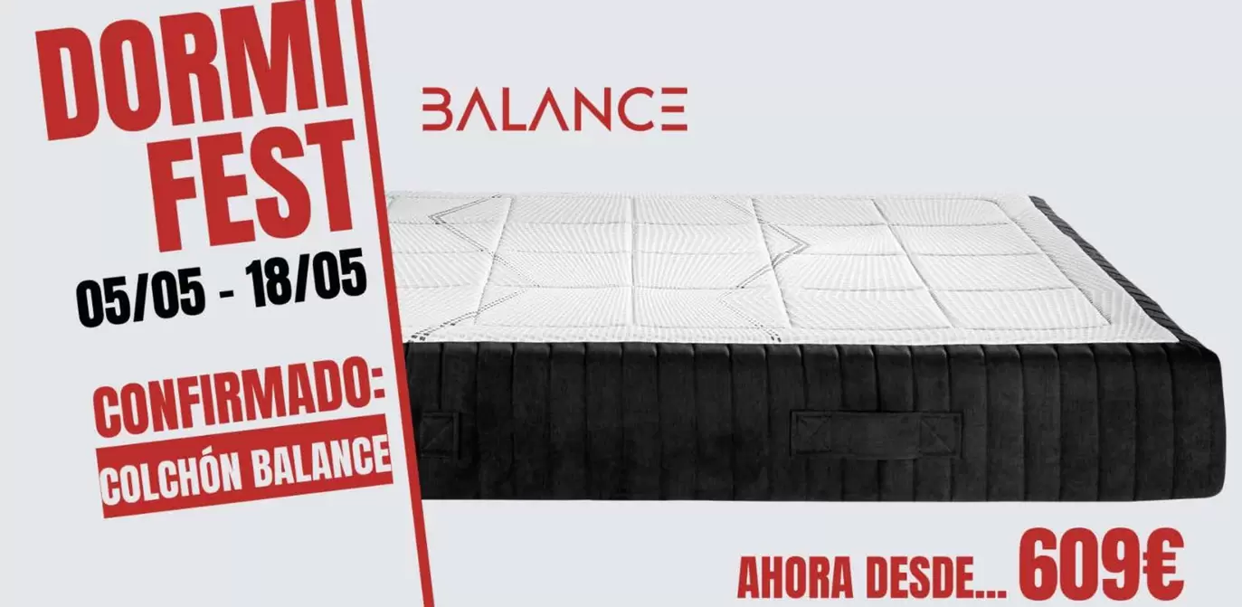 Oferta de Colchon Balance por 609€ en Dormitienda