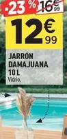 Oferta de Jarron Damajuana por 12,99€ en Centrakor