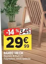 Oferta de Bambu 100 Cm por 29,99€ en Centrakor