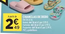 Oferta de Chancelas De Dedo por 2,49€ en Centrakor