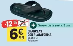 Oferta de Chancelas Con Plataforma por 6,99€ en Centrakor