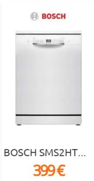 Oferta de Bosch - Sms2ht por 399€ en Eureka Electrodomésticos
