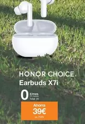 Oferta de Honor - Earbuds X7i por 39€ en Orange