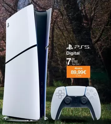Oferta de Ps5 Digital por 360€ en Orange