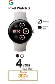 Oferta de Pixel Watch 3 por 192€ en Orange