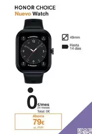Oferta de Honor - Nuevo Watch en Orange