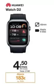 Oferta de Huawei - Watch D2 por 216€ en Orange