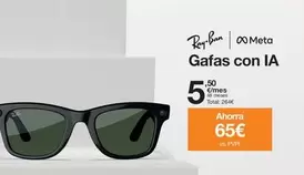 Oferta de Ray-Ban - Gafas Con IA por 65€ en Orange