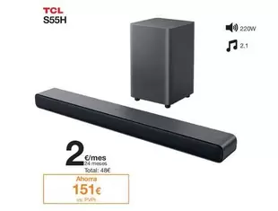 Oferta de TCL - S55H por 151€ en Orange