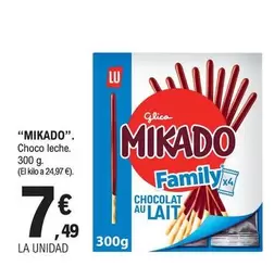 Oferta de Mikado - Choco Leche por 7,49€ en E.Leclerc