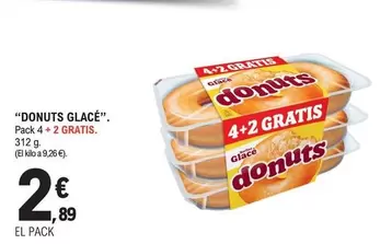 Oferta de Glacé - Donuts por 2,89€ en E.Leclerc