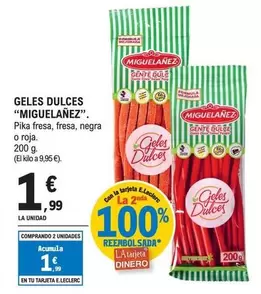 Oferta de Miguelañez - Geles Dulces por 1,99€ en E.Leclerc