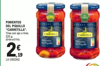 Oferta de Carretilla - Pimientos Del Piquillo por 2,19€ en E.Leclerc