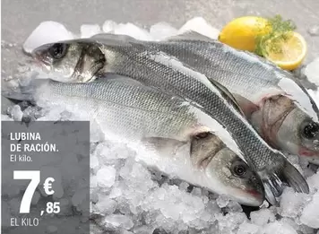 Oferta de Lubina De Racion por 7,85€ en E.Leclerc