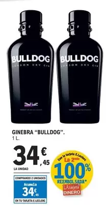 Oferta de Bulldog - Ginebra por 34,45€ en E.Leclerc