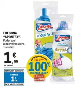 Oferta de Spontex - Fregona por 1,99€ en E.Leclerc