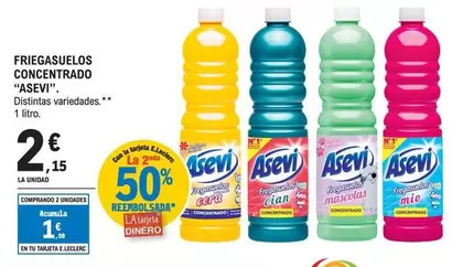 Oferta de Asevi - Friegasuelos Concentrado por 2,15€ en E.Leclerc