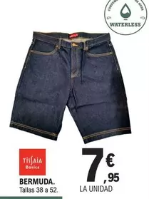 Oferta de Tissaia - Bermuda por 7,95€ en E.Leclerc