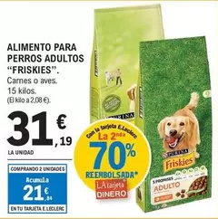 Oferta de Friskies - Alimento Para Perros Adultos por 31,19€ en E.Leclerc