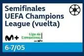 Oferta de Semifinales Uefa Champions League en Movistar
