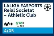 Oferta de Laliga Esaports/ Reial Societat - Athletic Club en Movistar