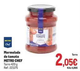 Oferta de Chef - Mermelada De Tomate por 2,05€ en Makro