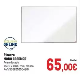Oferta de Nobo - Pizarra  Essence por 65€ en Makro
