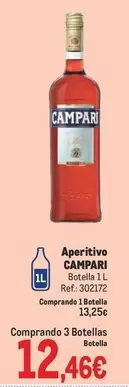 Oferta de Campari - Aperitivo por 12,46€ en Makro
