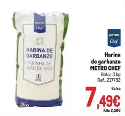 Oferta de Chef - Harina De Garbanzo por 7,49€ en Makro