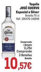 Oferta de Jose Cuervo - Tequila Especial O Silver por 10,57€ en Makro