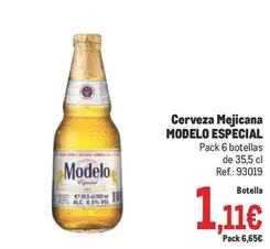 Oferta de Cerveza Mejicana por 1,11€ en Makro