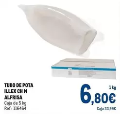 Oferta de Alfrisa - Tubo De Pota por 6,8€ en Makro